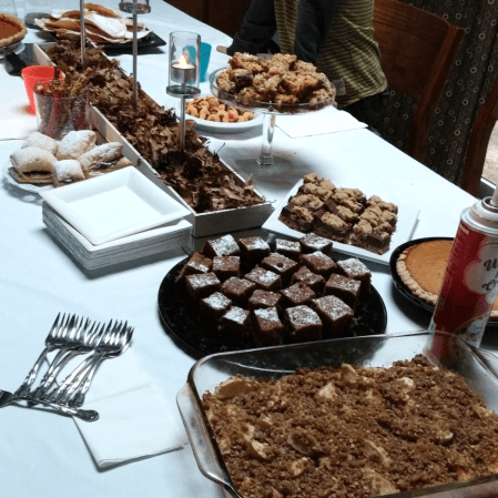 thanksgiving dessert.