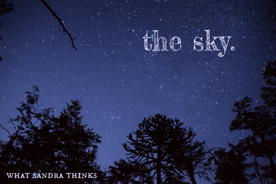 the sky. a poem by sandra. whatsandrathinks.com