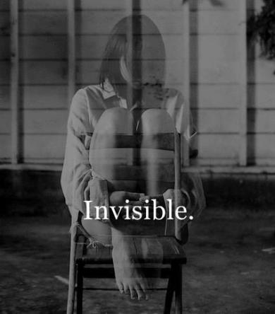 invisible.
