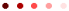 divider dots. red.